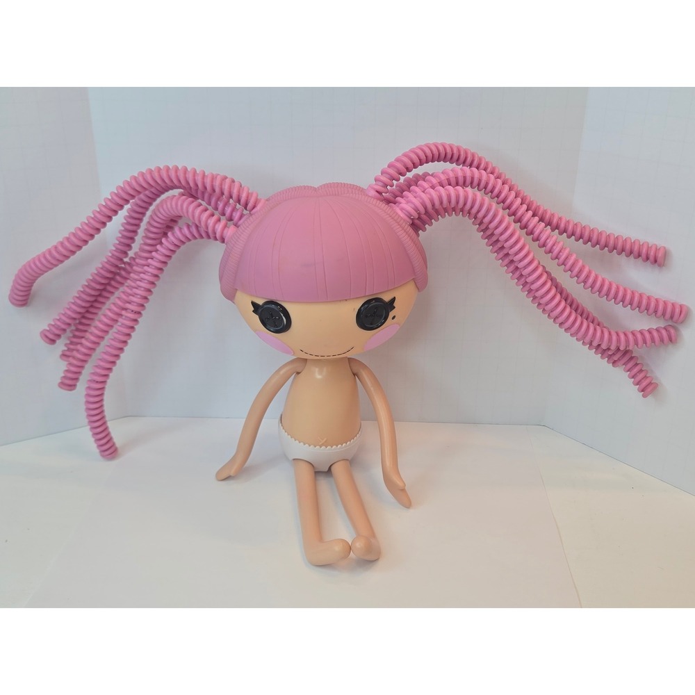 Lalaloopsy Silly Hair Doll Pink Spiral Hair MGA Entertainment 2010 43311KIE